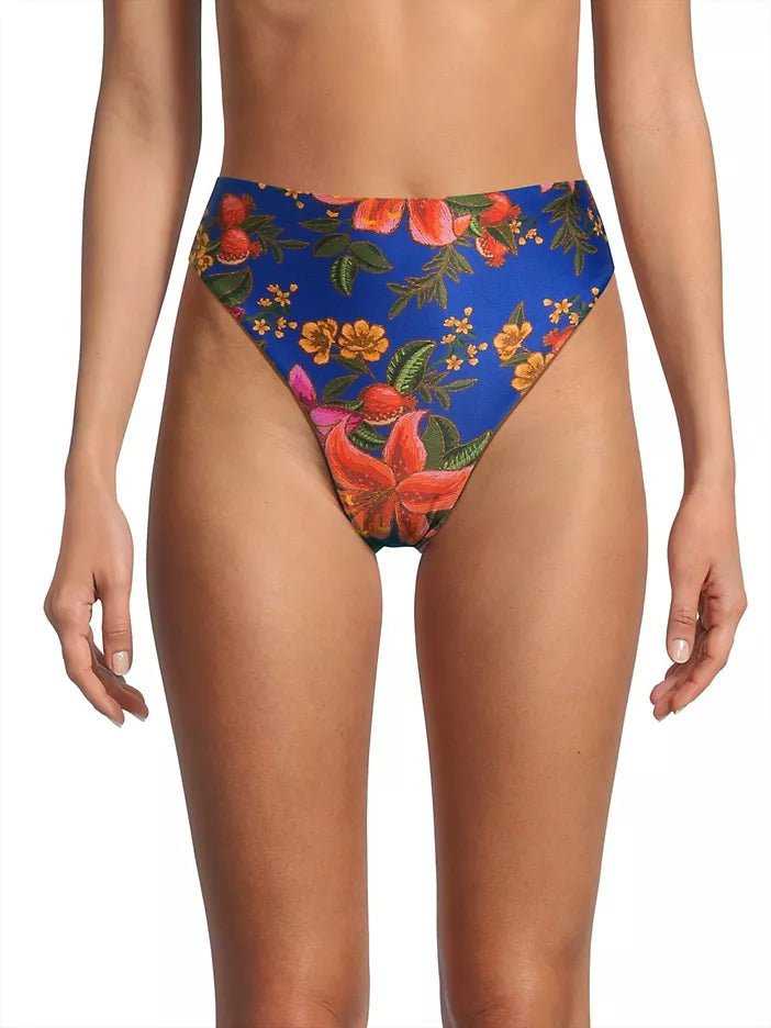 Summer Fruit High Waist Bikini Bottom