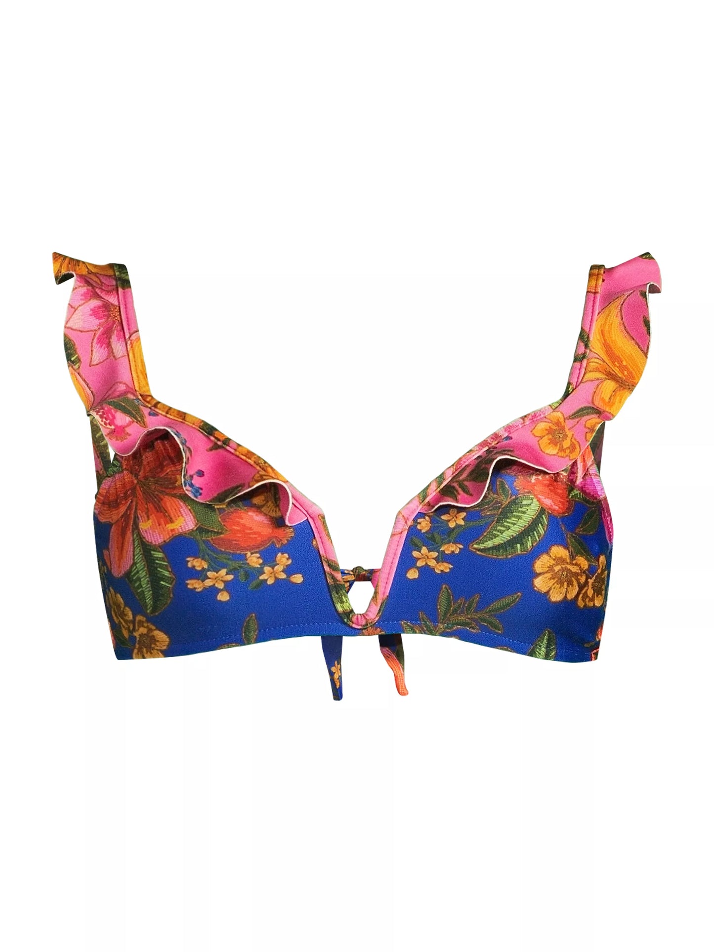 Summer Fruit Under Wire Bikini Top