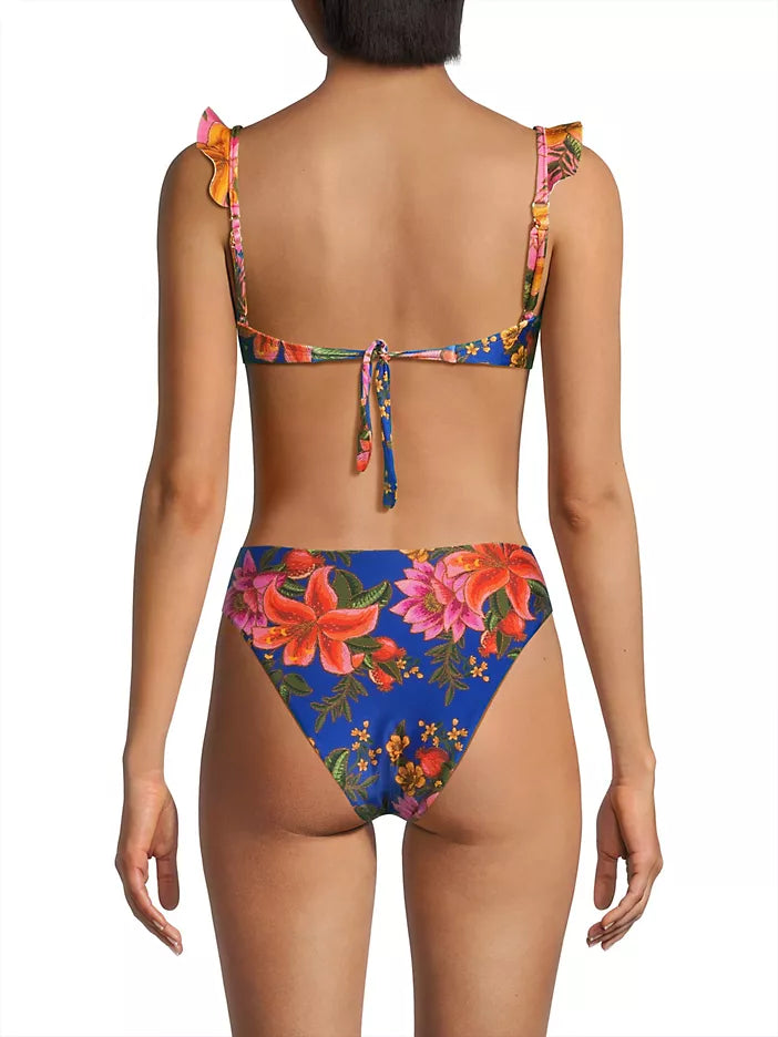 Summer Fruit Under Wire Bikini Top