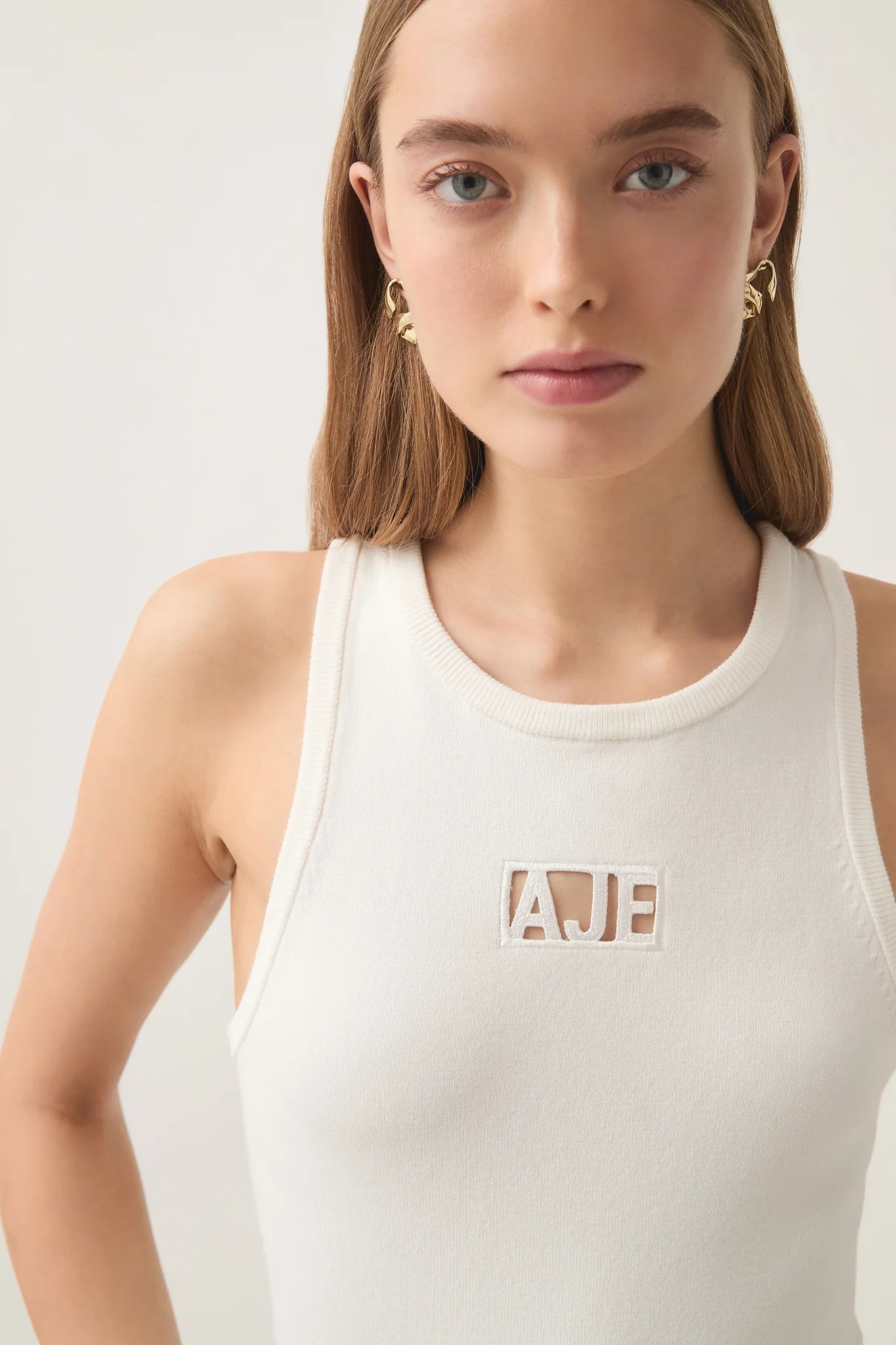 Nerina Logo Cut Out Tank