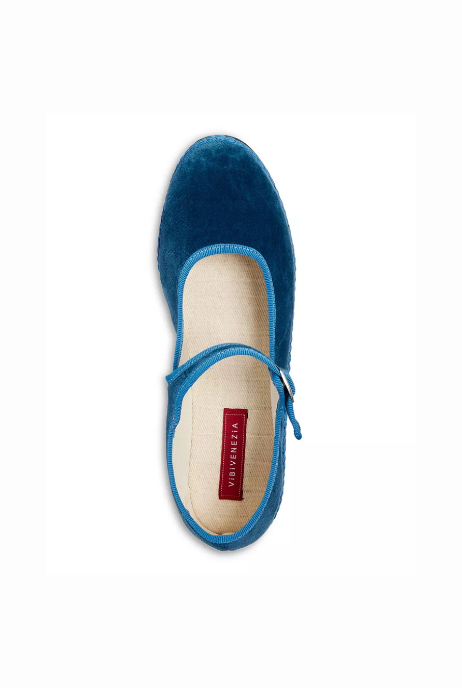 Mary Jane Velvet Flats