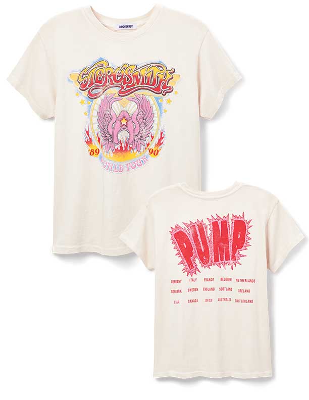 Aerosmith World Tour Tour Tee - Frock Shop