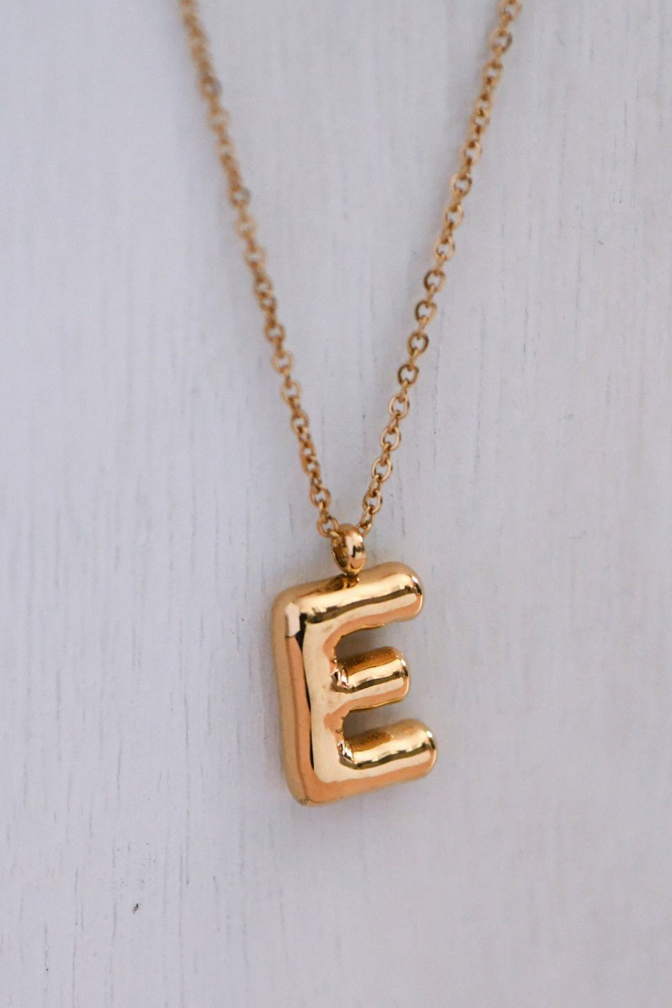 Bubble Initial Necklace - Frock Shop