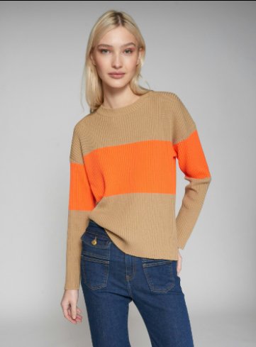 Colorblock Sweater - Frock Shop