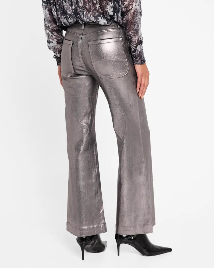 Cropped Metallic Clifford Jean - Frock Shop