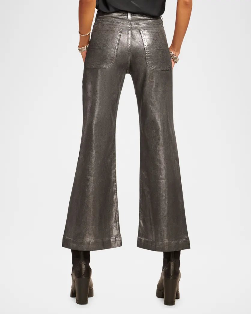 Cropped Metallic Clifford Jean - Frock Shop