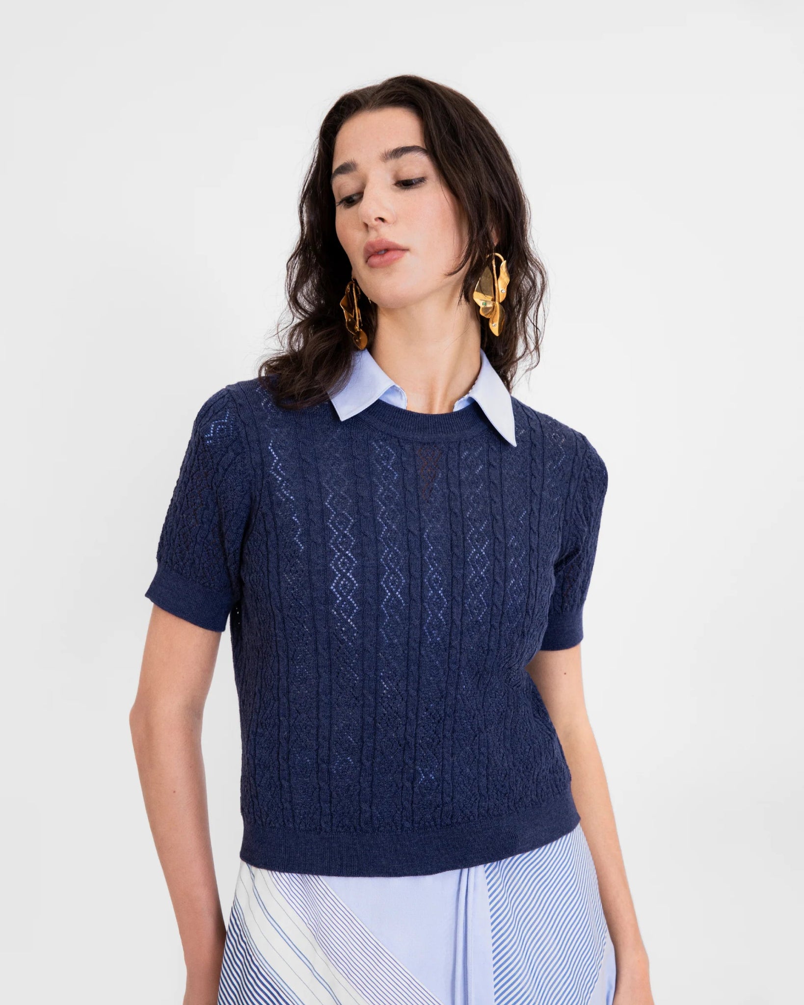 Tanya Taylor Diane Knit Top - Frock Shop