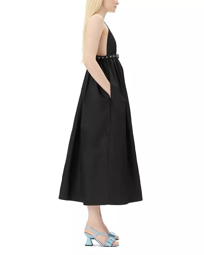 Ganni Duchesse Nylon Strap Dress - Frock Shop