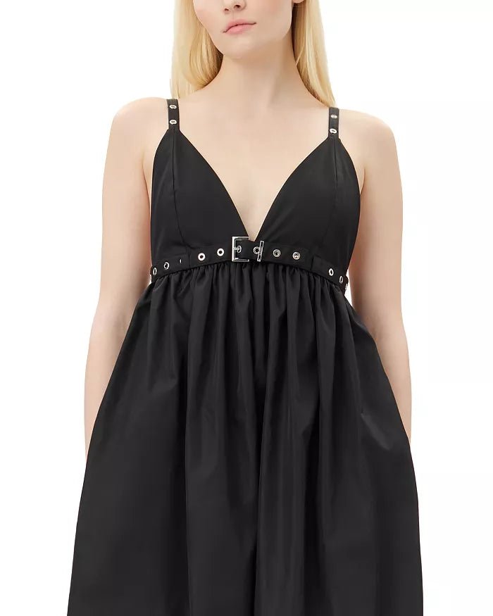 Ganni Duchesse Nylon Strap Dress - Frock Shop