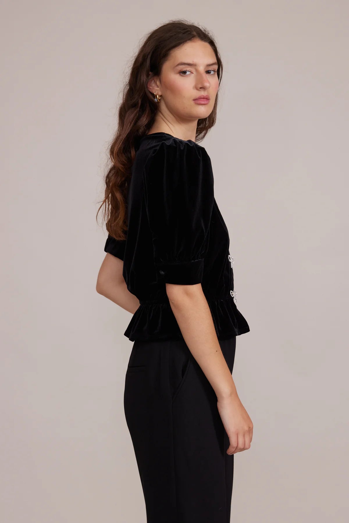 Eline Velvet Top - Frock Shop