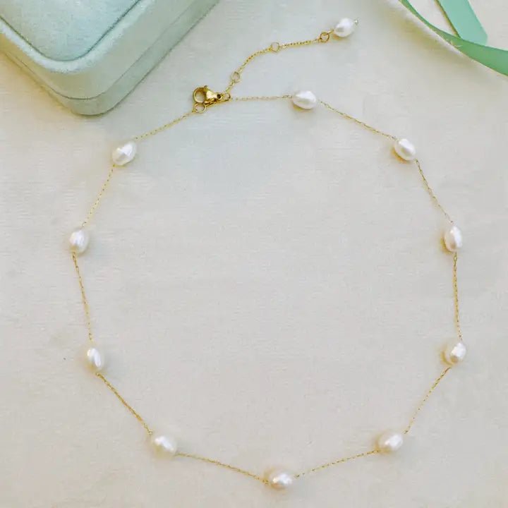 Esther Freshwater Pearl Necklace - Frock Shop