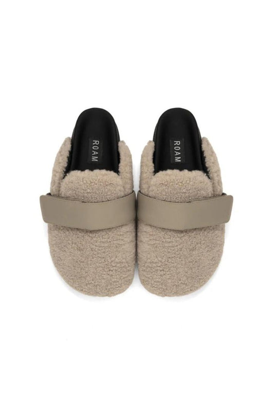 Fuzzy Loafer Mule - Frock Shop