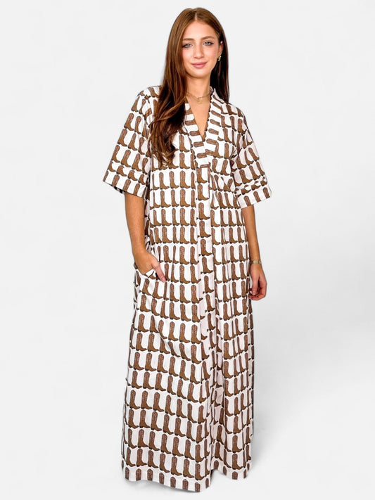 Henriette Caftan Dress - Frock Shop