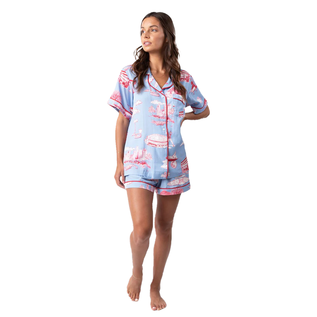 Katie Kime Pajama Shorts Set