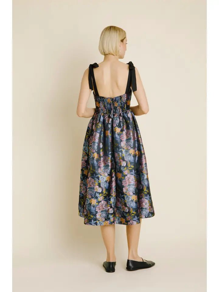 Jacquard Midi Dress - Frock Shop