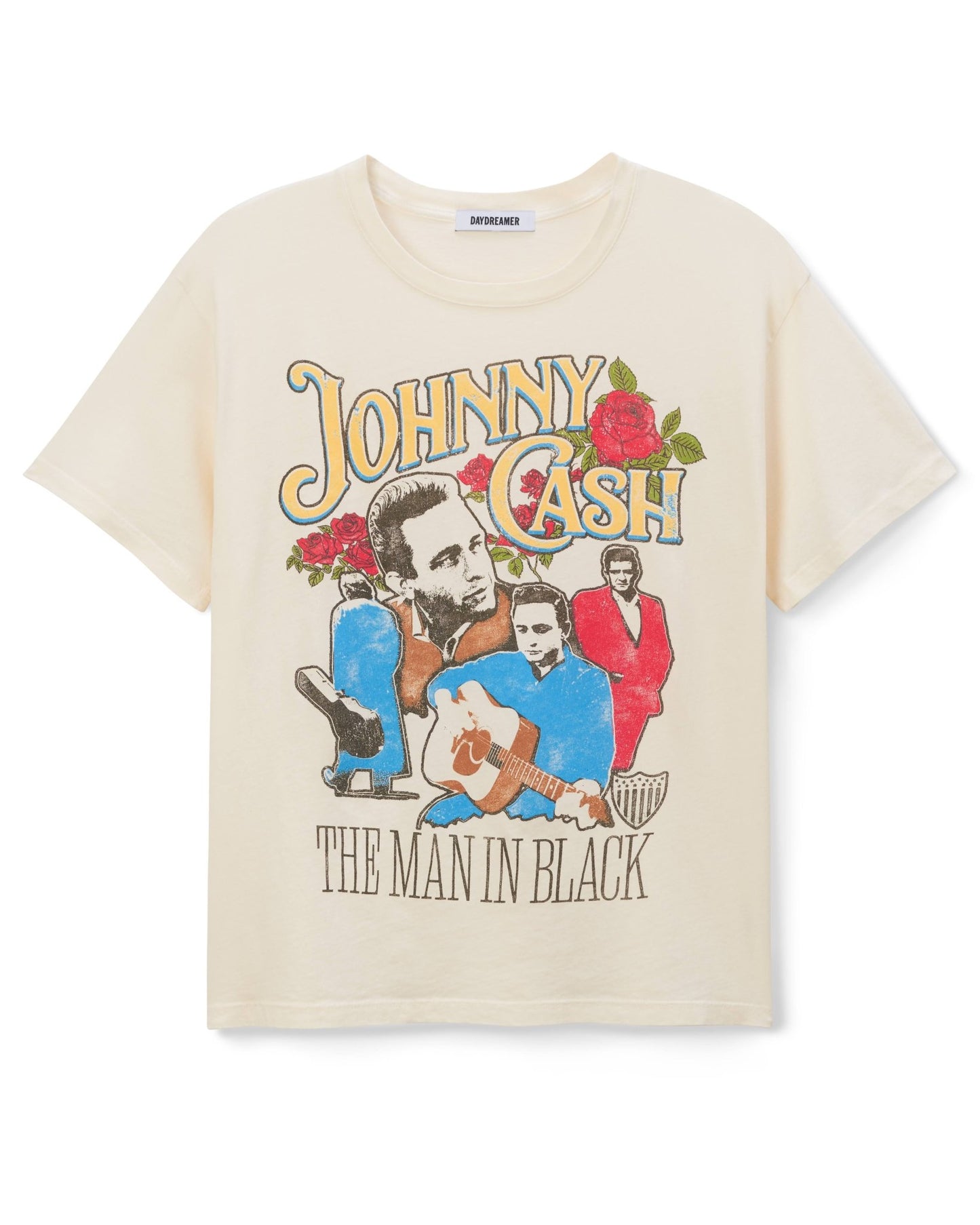 Johnny Cash a Man Comes Around Boyfriend Tee - Frock Shop