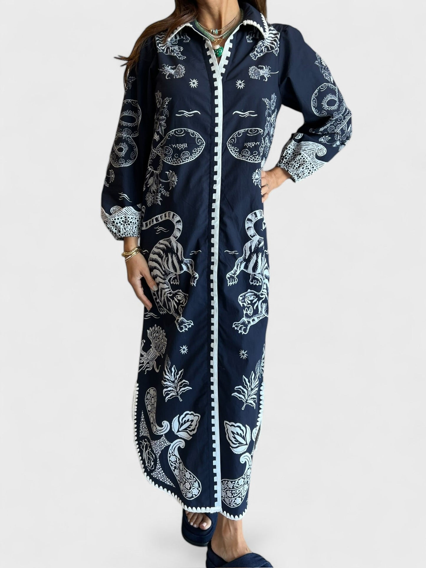 Kathryn Caftan Dress - Frock Shop