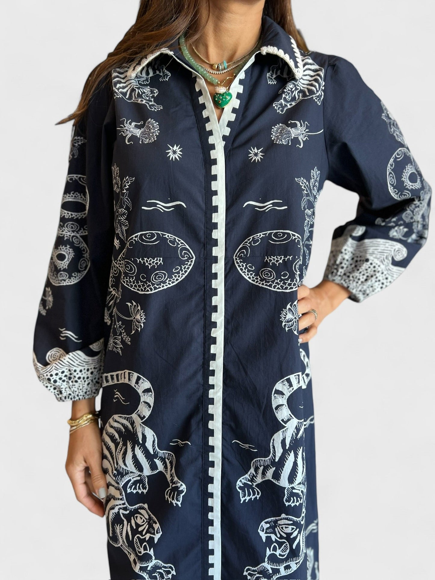 Kathryn Caftan Dress - Frock Shop