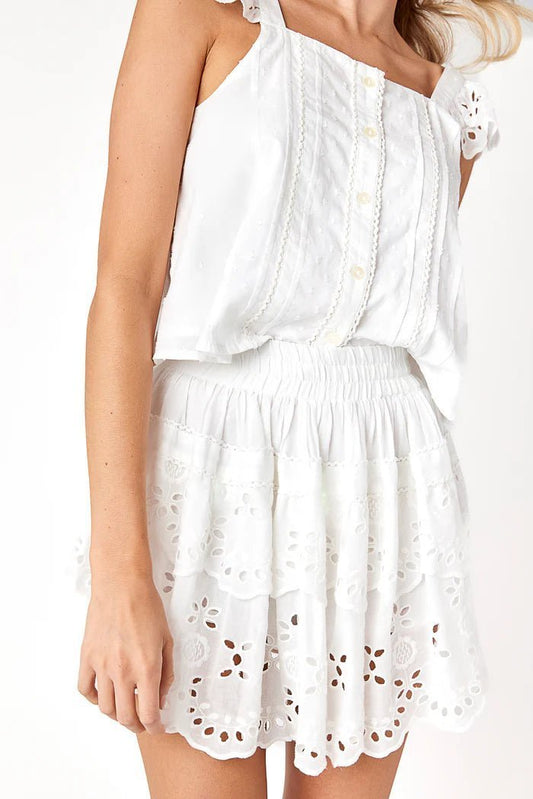 Cake For Dinner Lagrange Eyelet Skirt - Frock Shop