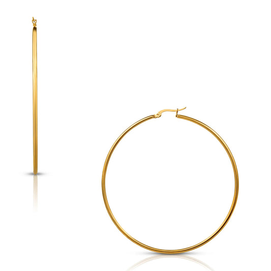 Laurette Large Hoop Earring - Frock Shop