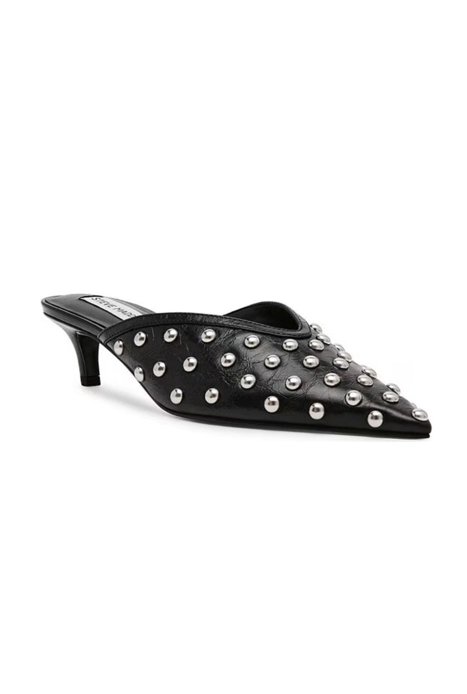 Leanna Studded Kitten Heel - Frock Shop