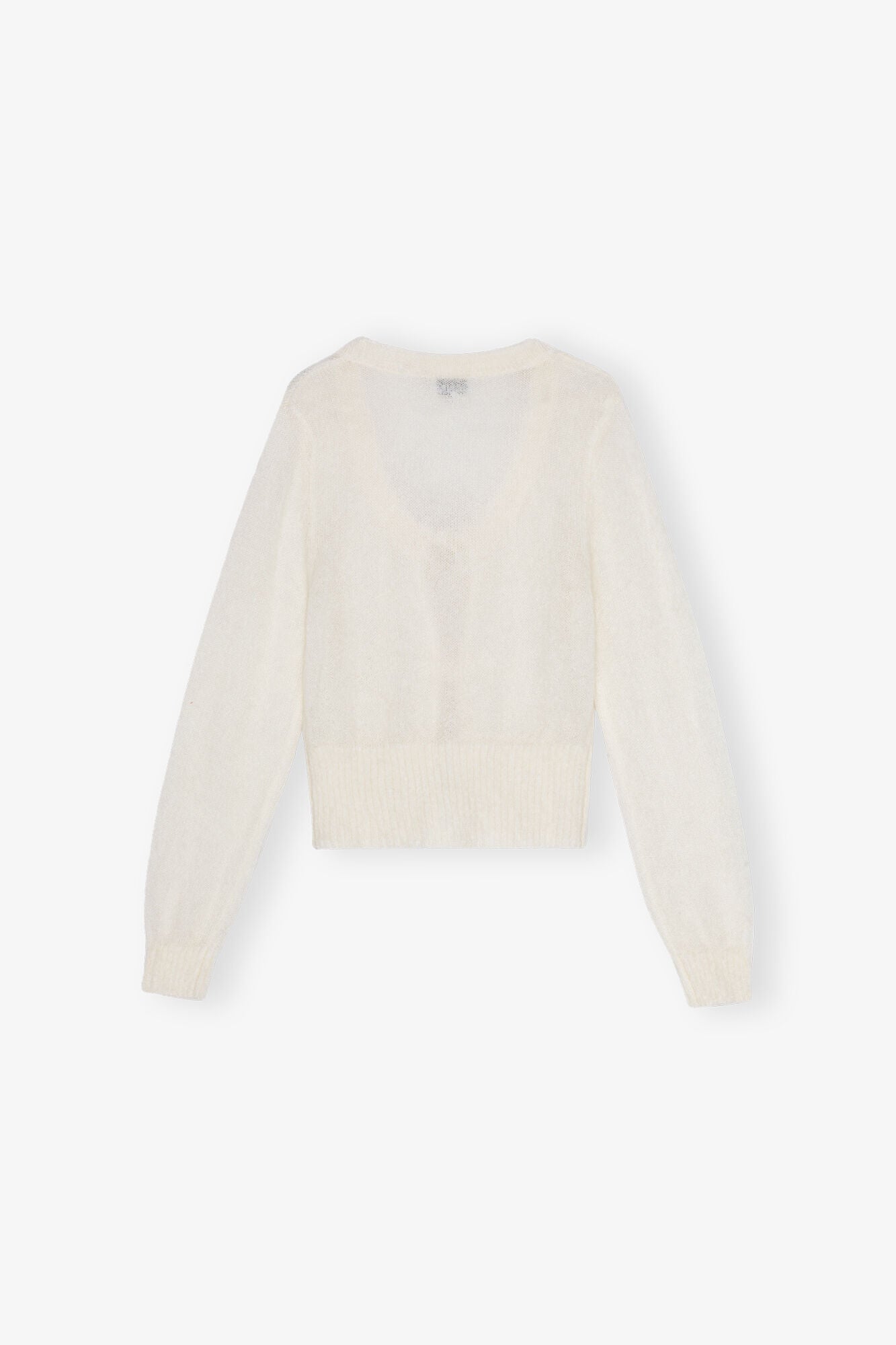 Ganni Light Mohair Tie String Cardigan - Frock Shop