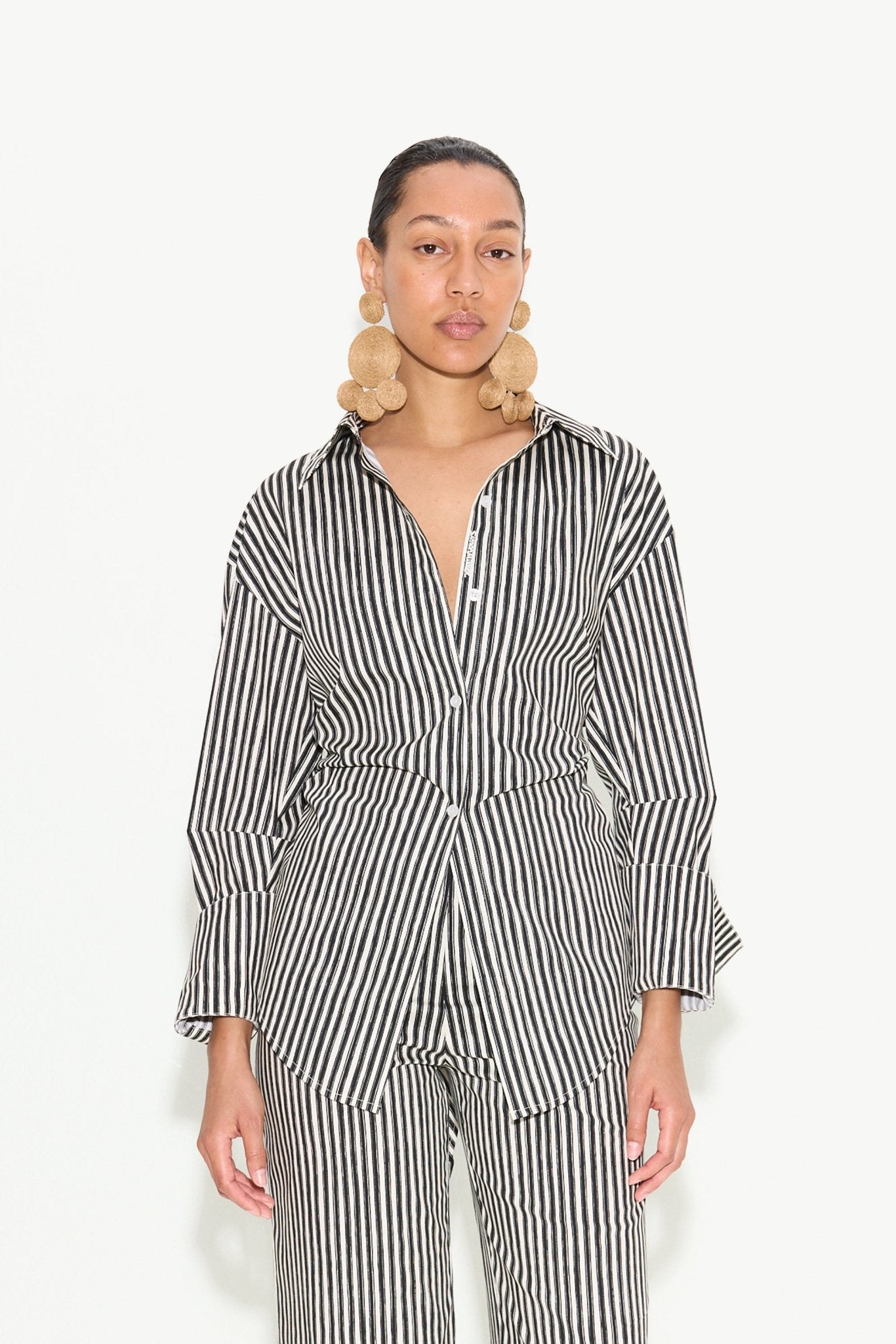 Loch Poplin Button Up - Frock Shop