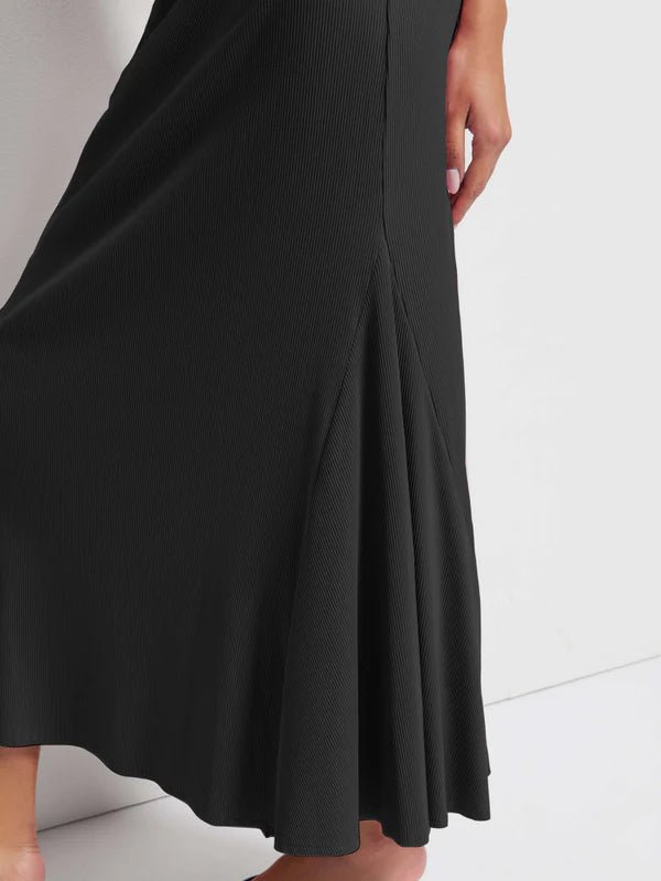 Melani Ribbed Long Skirt - Frock Shop