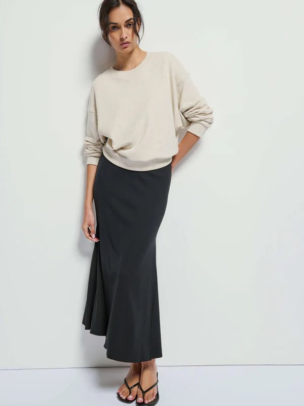 Melani Ribbed Long Skirt - Frock Shop