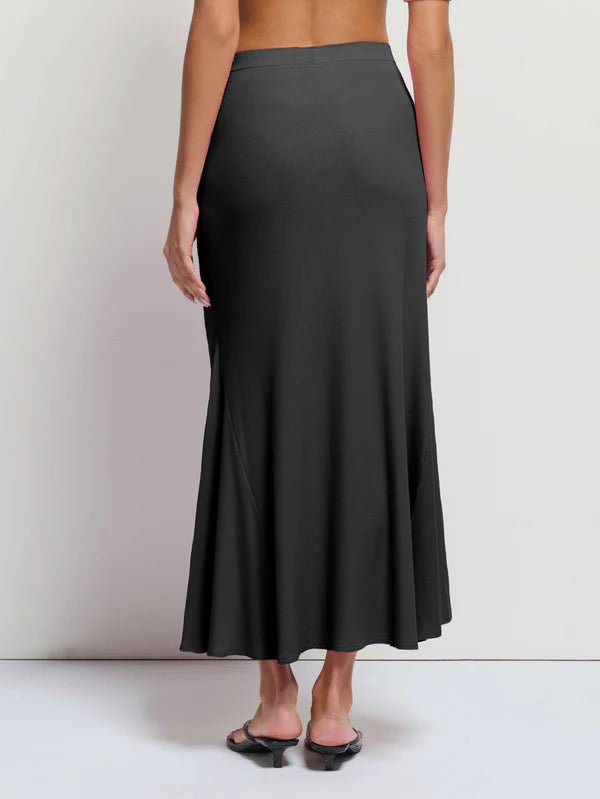 Melani Ribbed Long Skirt - Frock Shop