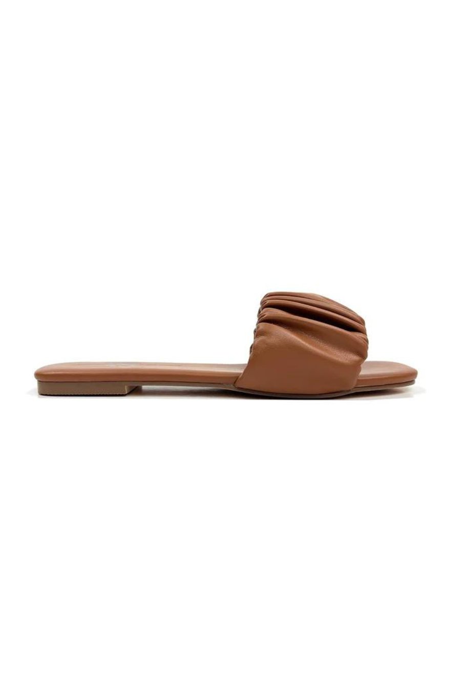 Naomi Ruched Sandal - Frock Shop