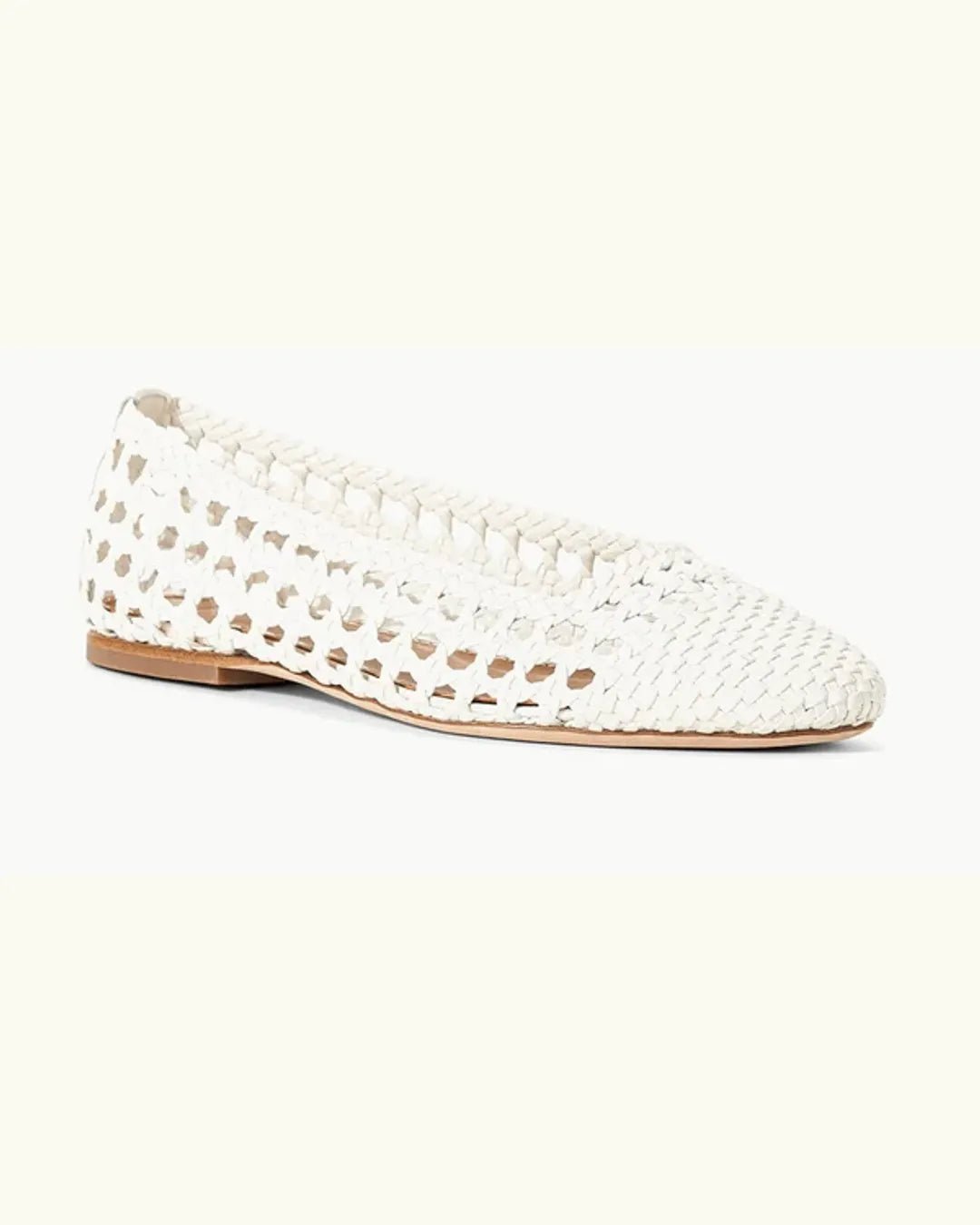 Nell Crochet Ballerina Flats - Frock Shop