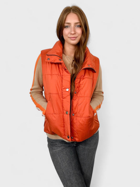 Nylon Puffer Vest - Frock Shop