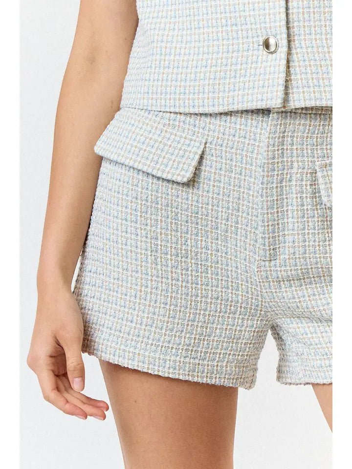 Olivia Tweed Shorts - Frock Shop