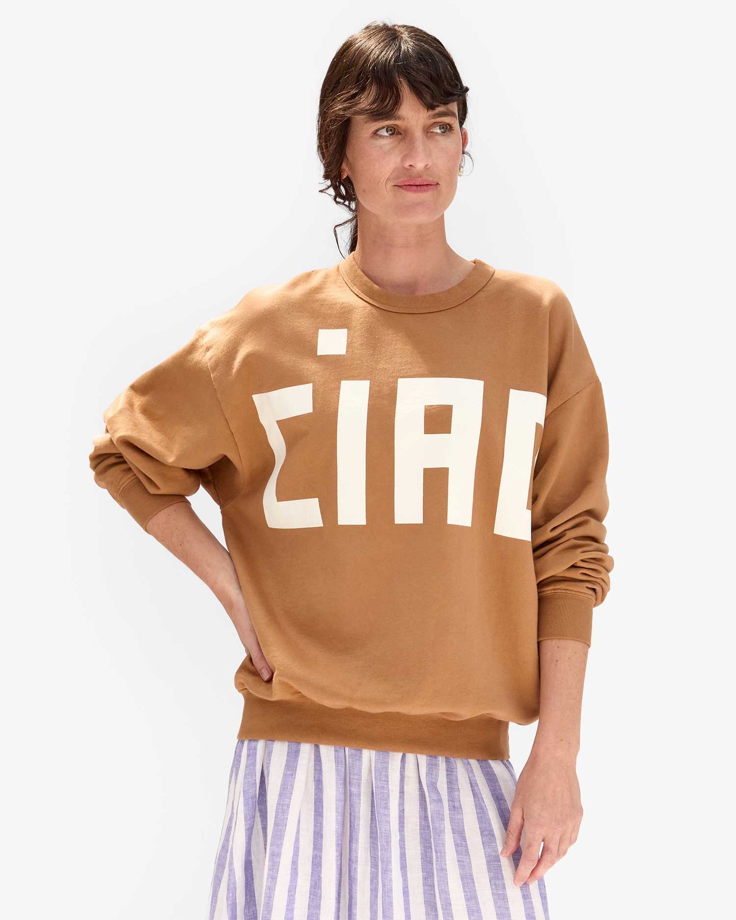 Clare V Oversized Sweatshirt - Frock Shop