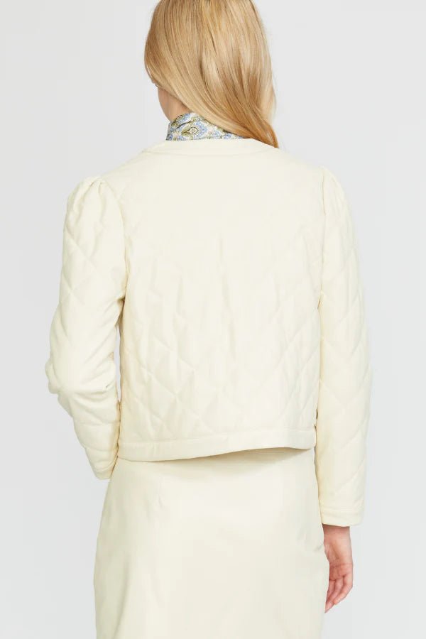 Quilted Jacket - Frock Shop