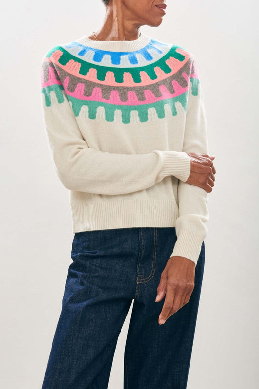 Rick Rack Crew Neck Sweater - Frock Shop