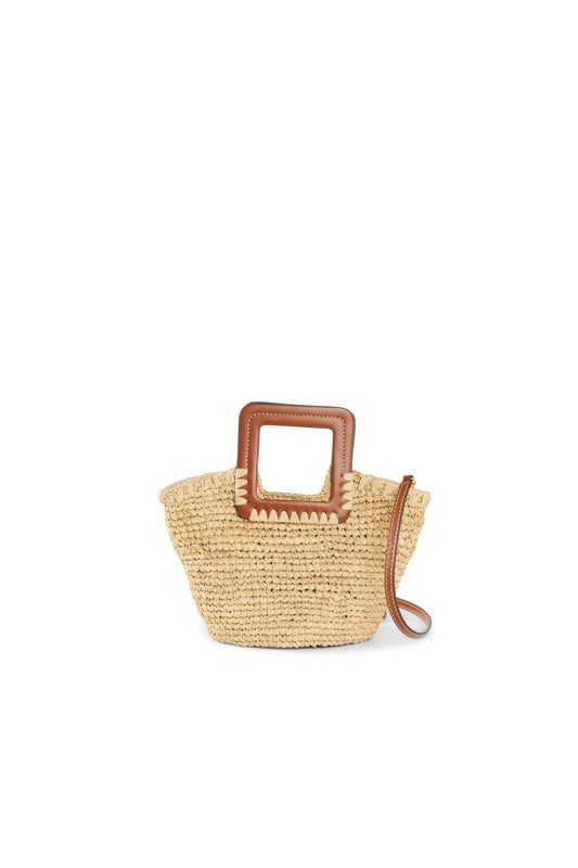 Shirley Raffia Mini Bucket - Frock Shop