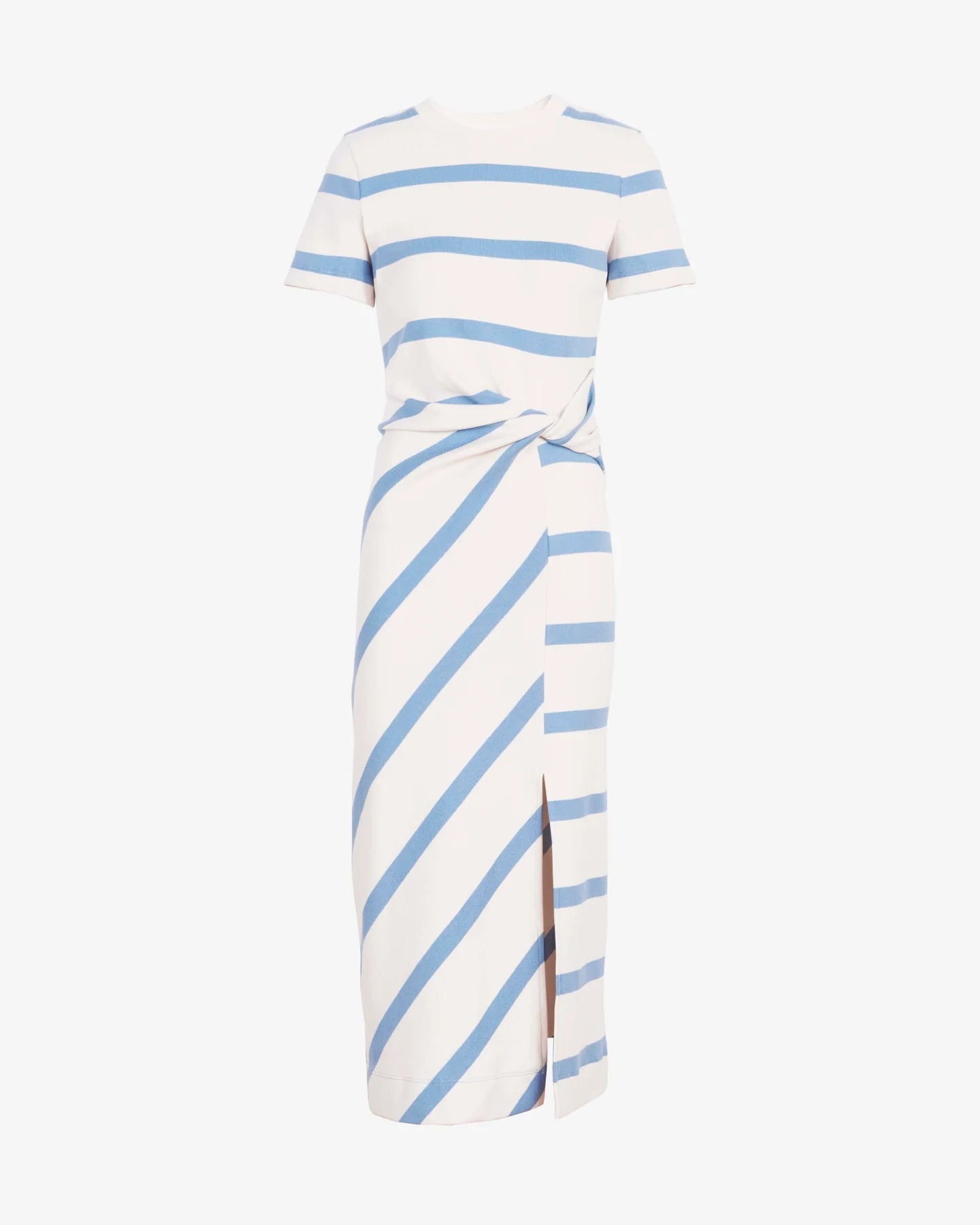 Tanya Taylor Short Sleeve Striped Cody Dress - Frock Shop