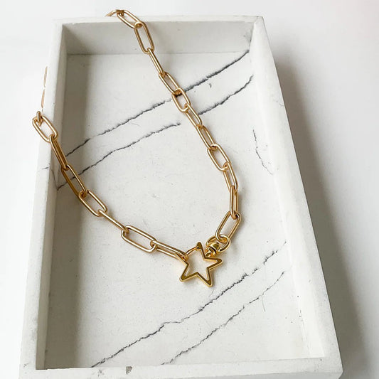 Star Carabiner Necklace - Frock Shop