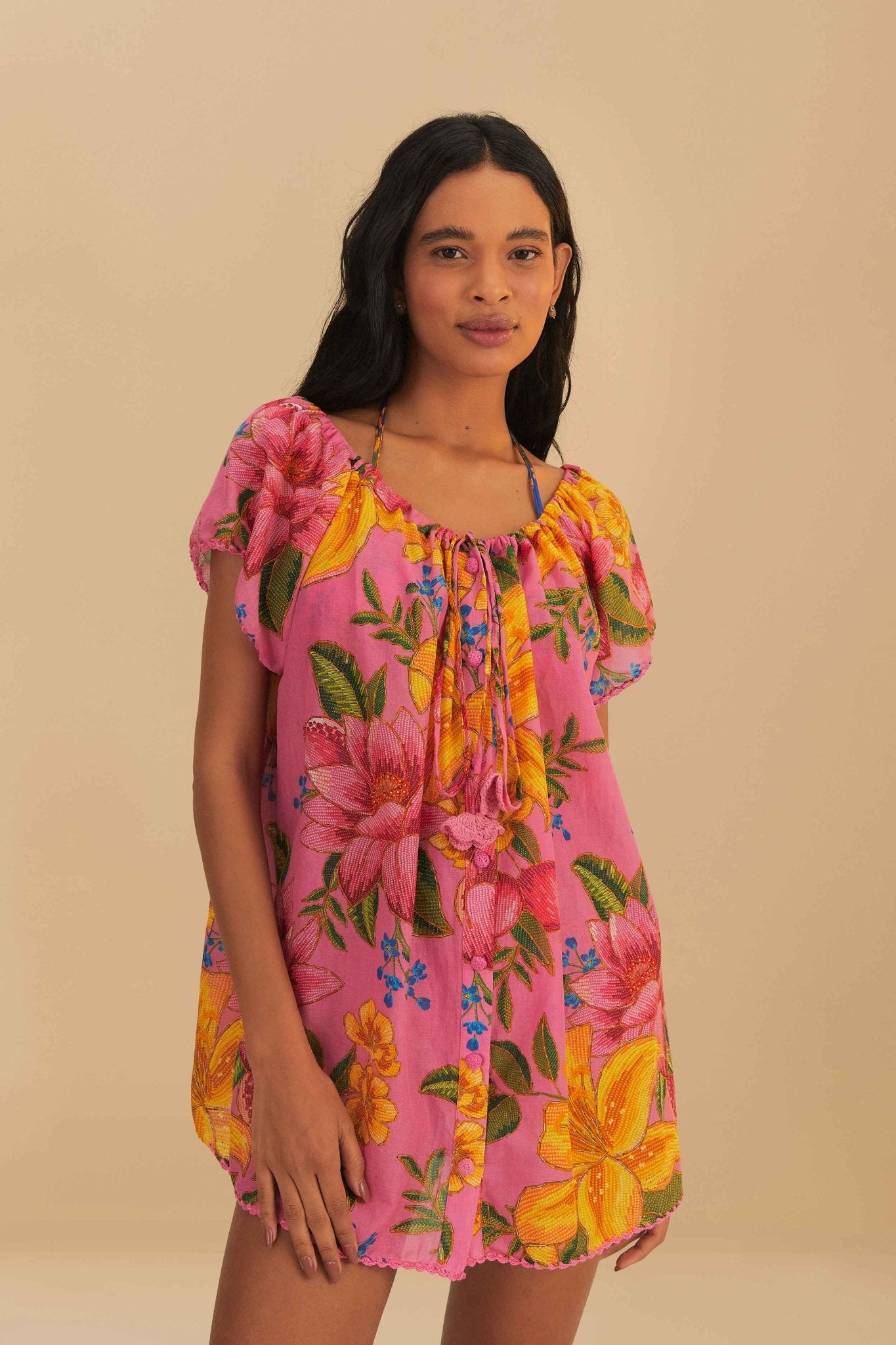 Summer Fruit Mini Dress - Frock Shop