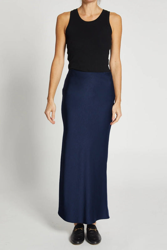 Talia Charmeuse Maxi Skirt - Frock Shop