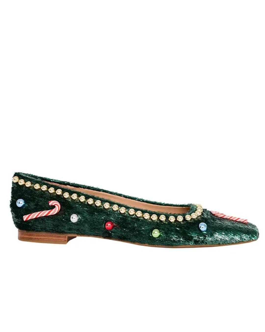 The Confidant Christmas Ballet Flat - Frock Shop