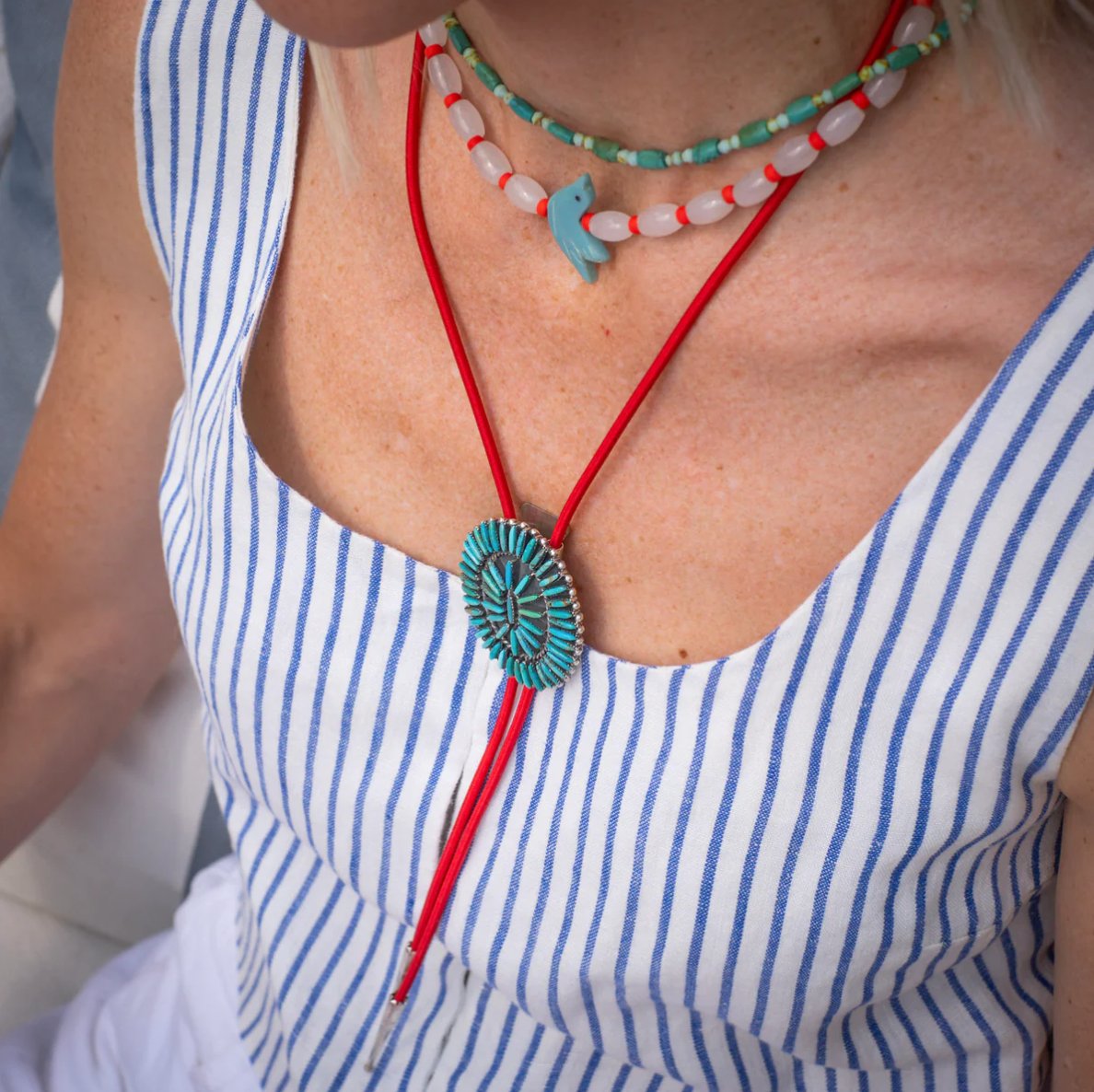 Tiny Turquoise Necklace - Frock Shop