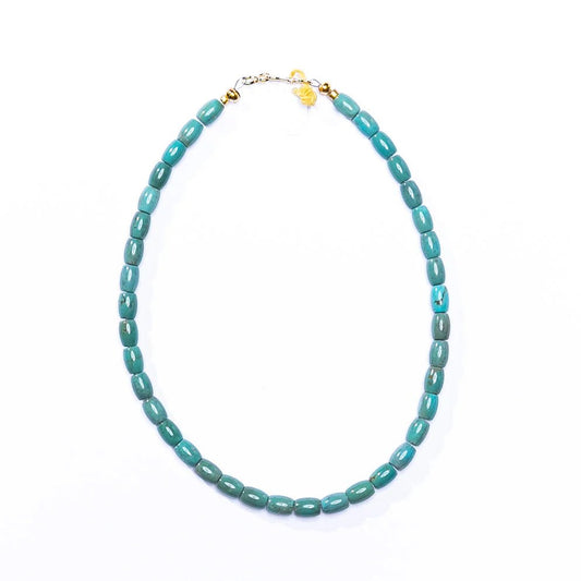 Turquoise Tube Necklace - Frock Shop