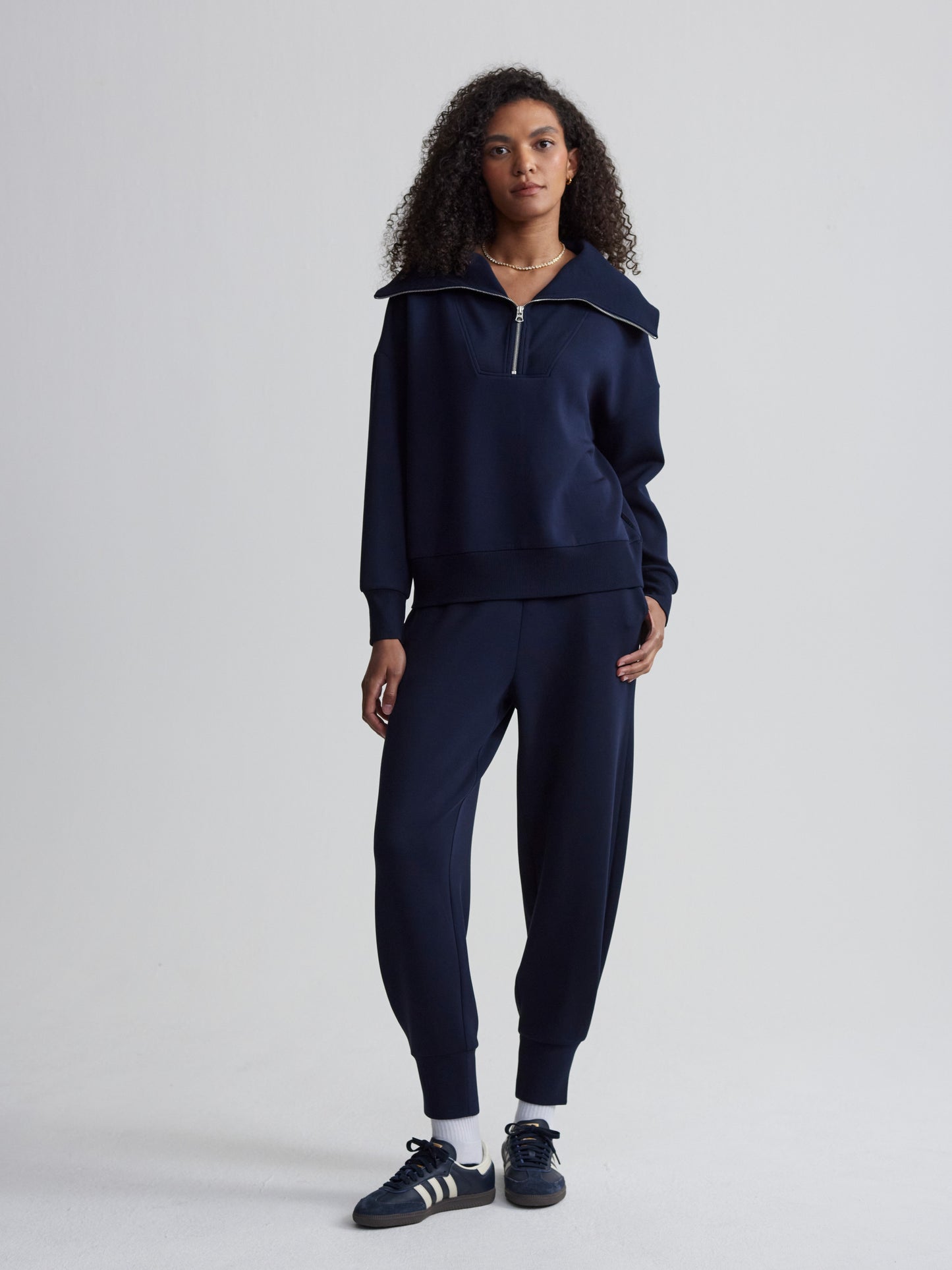 Catherine Half Zip Sweat