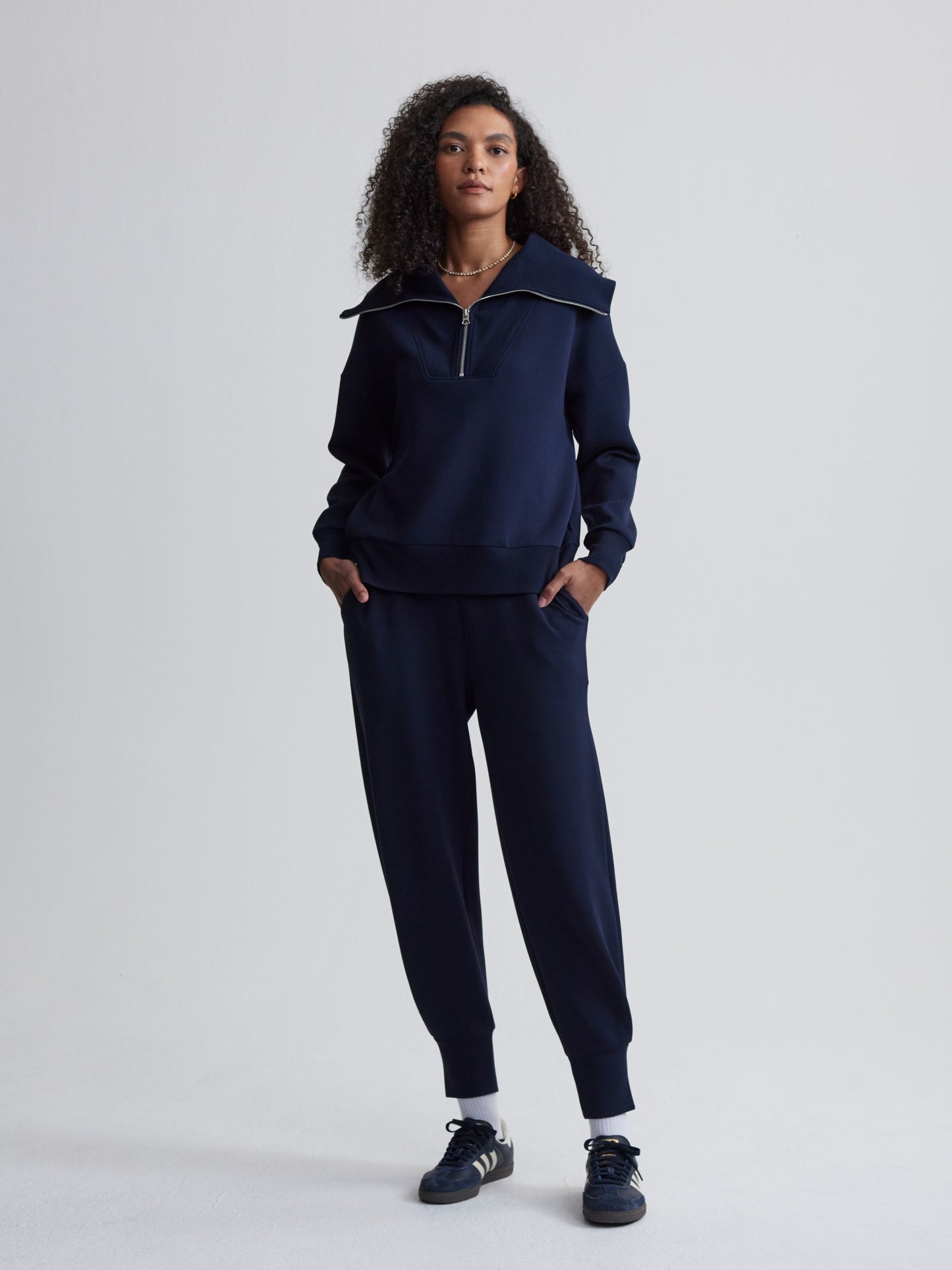 Catherine Half Zip Sweat