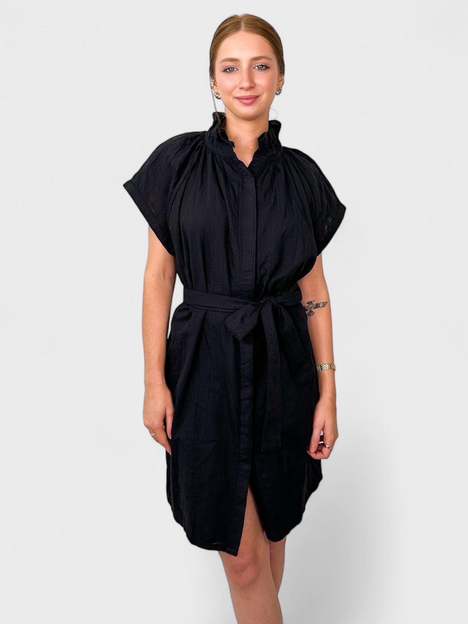 Vicki Button Down Dress - Frock Shop