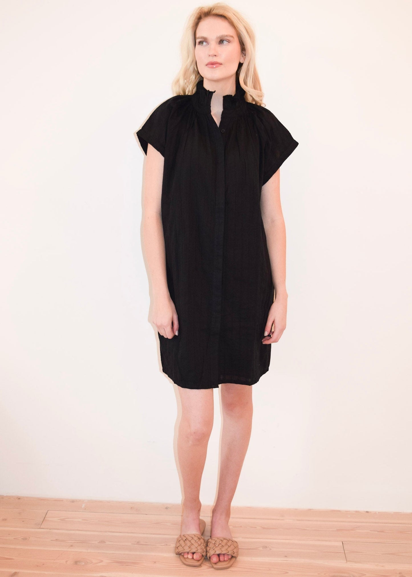 Vicki Button Down Dress - Frock Shop