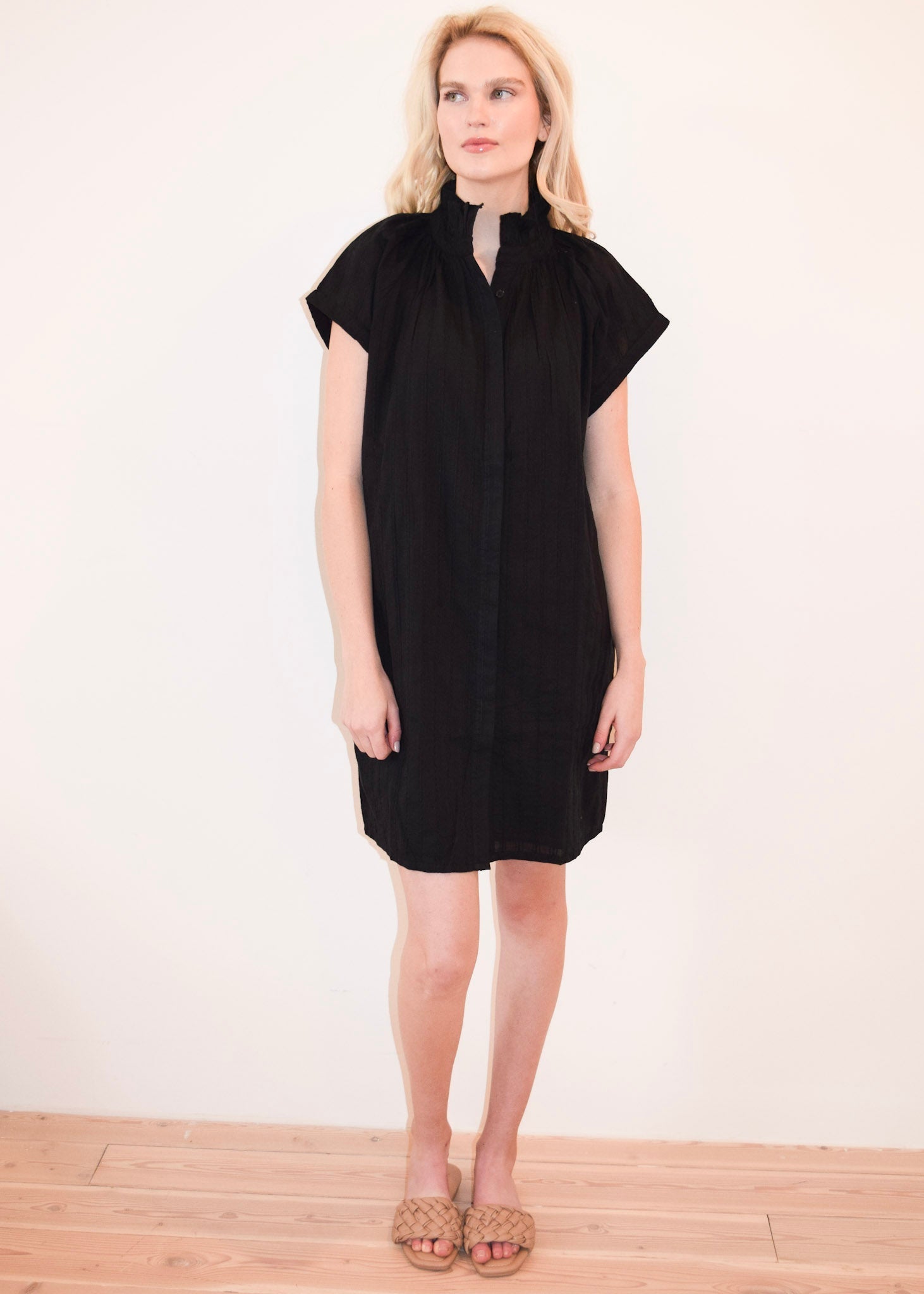 Vicki Button Down Dress - Frock Shop